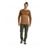 Top a maniche lunghe Ortovox 150 COOL LOGO LS M (nero corvino) Uomo