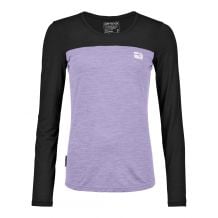Haut manches longues ORTOVOX 150 COOL LOGO LS W (black raven) Femme