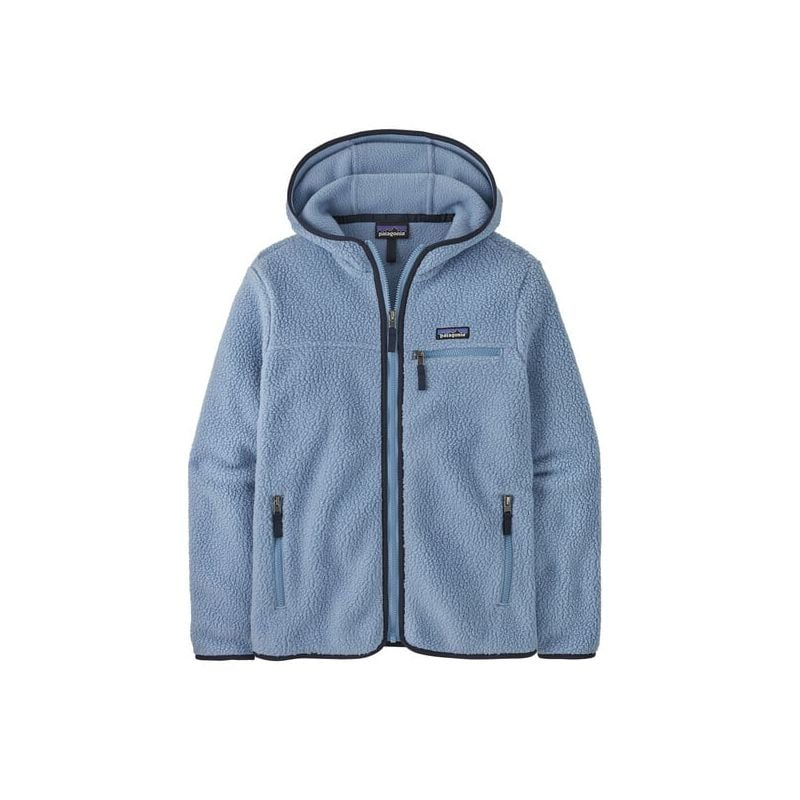 Polar Fleece Patagonia W's Retro Pile Hoody (Barnacle Blue) Donna