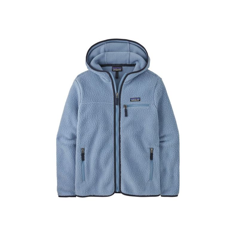 Polaire PATAGONIA W's Retro Pile Hoody (Barnacle Blue) Femme 