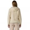 Patagonia W's Retro Pile Hoody (Naturel met/Ellwood Green)