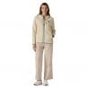 Patagonia Felpa con cappuccio Retro Pile W's (Natural w/Ellwood Green)