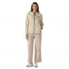Patagonia W's Retro Pile Hoody (Natural w/Ellwood Green)