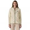 Patagonia Felpa con cappuccio Retro Pile W's (Natural w/Ellwood Green)