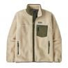 Patagonia M's Classic Retro-X Jkt (Dark Natural w/Basin Green)
