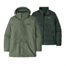 Giacca 3 in 1 Patagonia M's Tres 3-in-1 Parka (Old Growth Green) Uomo