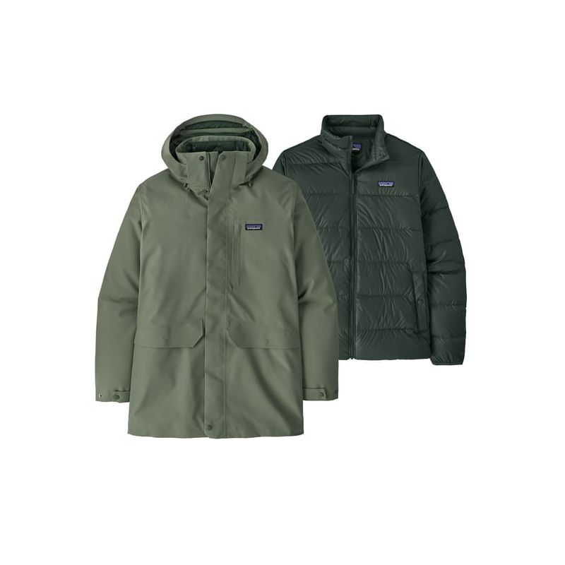 3-in-1 Jas Patagonia M's Tres 3-in-1 Parka (Old Growth Green) Mannen