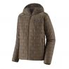 Patagonia Felpa con cappuccio Nano Puff da uomo (Marlow Brown)