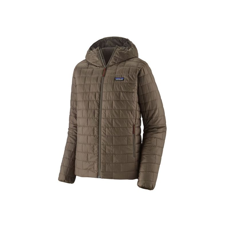 Doudoune PATAGONIA M's Nano Puff Hoody (Marlow Brown) Homme 