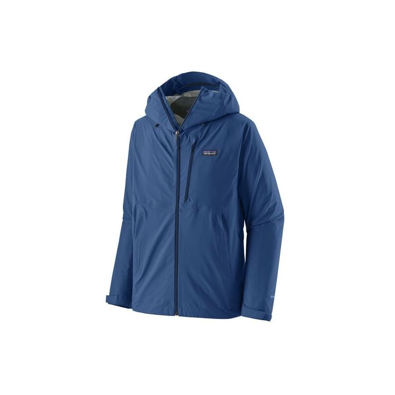 Vandtæt jakke til mænd Patagonia M's Granite Crest Rain Jkt (Clement Blue)
