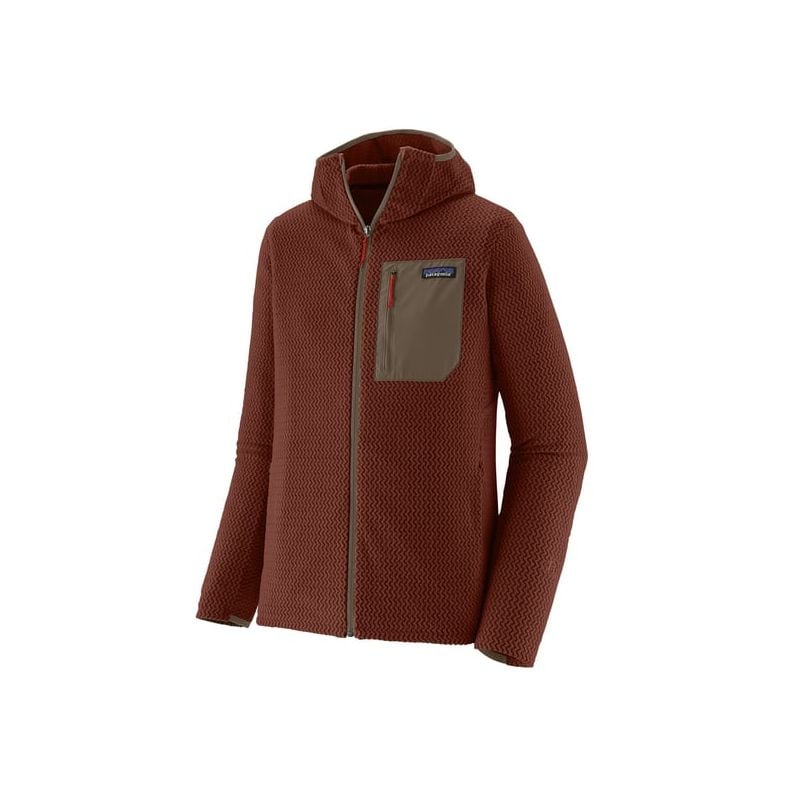 Polar Patagonia M's R1 Air Full-Zip Hoody (Dried Vanilla) Man