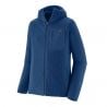 Patagonia Sudadera con capucha y cremallera R1 Air de hombre (azul Clemente)