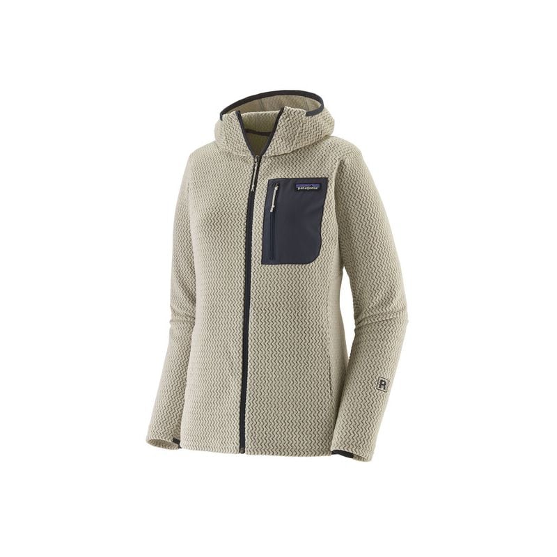 Patagonia W's R1 Air Full-Zip Hoody (Wool White)