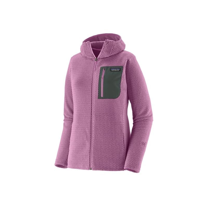 Forro polar Patagonia W's R1 Air Full-Zip Hoody (Brisk Purple) Mujer