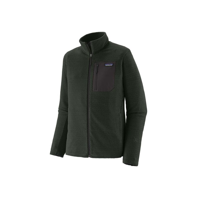 Polar fleece Patagonia M's R1 Air Jkt (Oud Groei Groen) Heren