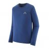 Patagonia M's L/S Cap Cool Merino Blend Grafisch Shirt (Driftways: Clement Blauw)
