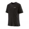 T-shirt Patagonia Cap Cool Merino Blend Graphic Shirt (Heritage Header: Black) Uomo