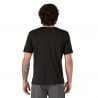 Patagonia M's Cap Cool Merino Blend Grafisch Shirt (Heritage Header: Zwart)