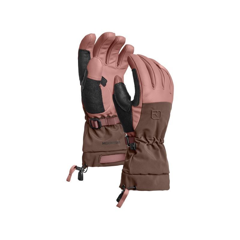 Gants de ski ORTOVOX MERINO FREERIDE GLOVE W (dusk rose) Femme