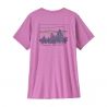 Patagonia W's Cap Cool Daily Grafisch Shirt ('73 Skyline: Brisk Purple X-Dye)