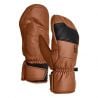 Moufle ORTOVOX FULL LEATHER MITTEN M (bristle brown)