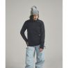 Polar fleece Ortovox FLEECE CORD LONGSLEEVE W (nero corvino) Donna