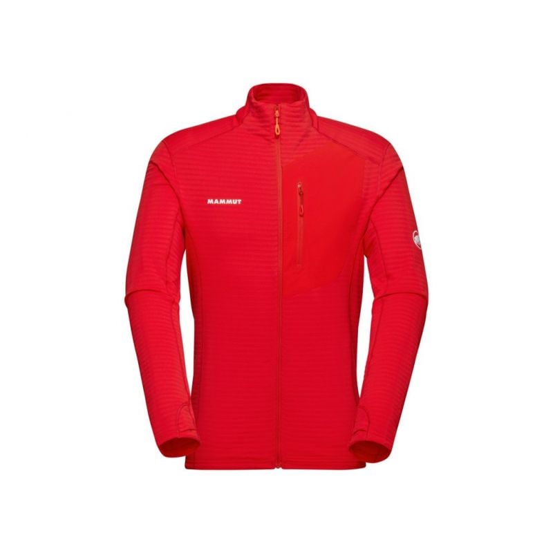 Fleece Mammut Taiss Light ML Jacket (Mammut rood) Mannen