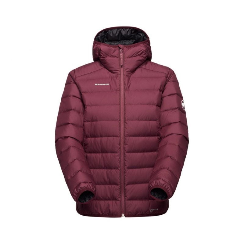Dunjakke Mammut Waymarker IN Hooded Jacket (vin-black) Kvinder