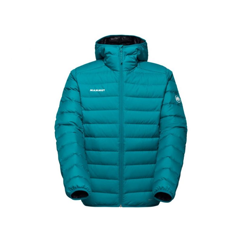 Piumino Mammut Waymarker IN Hooded Jacket (deep teal-black) Uomo