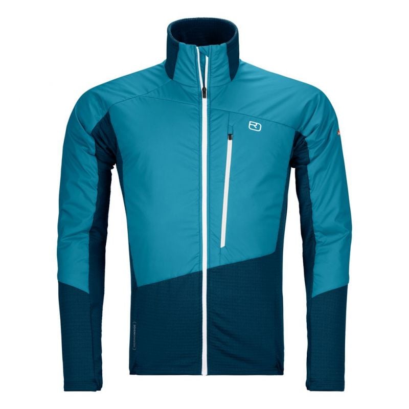 Veste polaire ORTOVOX Westalpen Swisswool Hybrid M (Mountain Blue) Homme