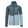 Softshell-takki Ortovox PUNTA BERRINO HOODED JACKET W (tumma arktinen harmaa) naisten