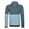 Softshell jas Ortovox PUNTA BERRINO HOODED JACKET W (donker poolgrijs) Dames