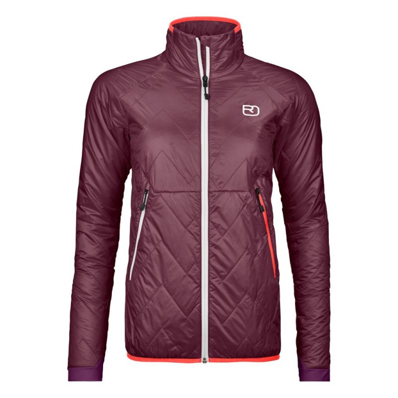 Hybride damesjack Ortovox SWISSWOOL PIZ VIAL JACKET W (wijnproeverij)