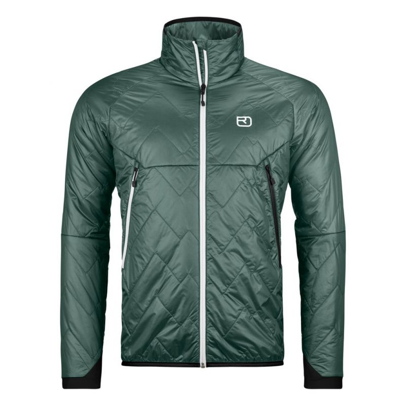 Chaqueta Ortovox SWISSWOOL PIZ VIAL JACKET M (gris ártico) Hombre