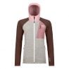 Fleece Ortovox FLEECE GP CLASSIC KNIT HOODY W (dawn rose) Women
