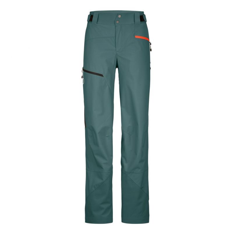 Pantaloni da sci da donna Ortovox MESOLA PANTS W (grigio artico)