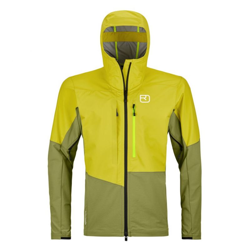 Giacca da sci Ortovox MESOLA JACKET M (dirty daisy) Uomo