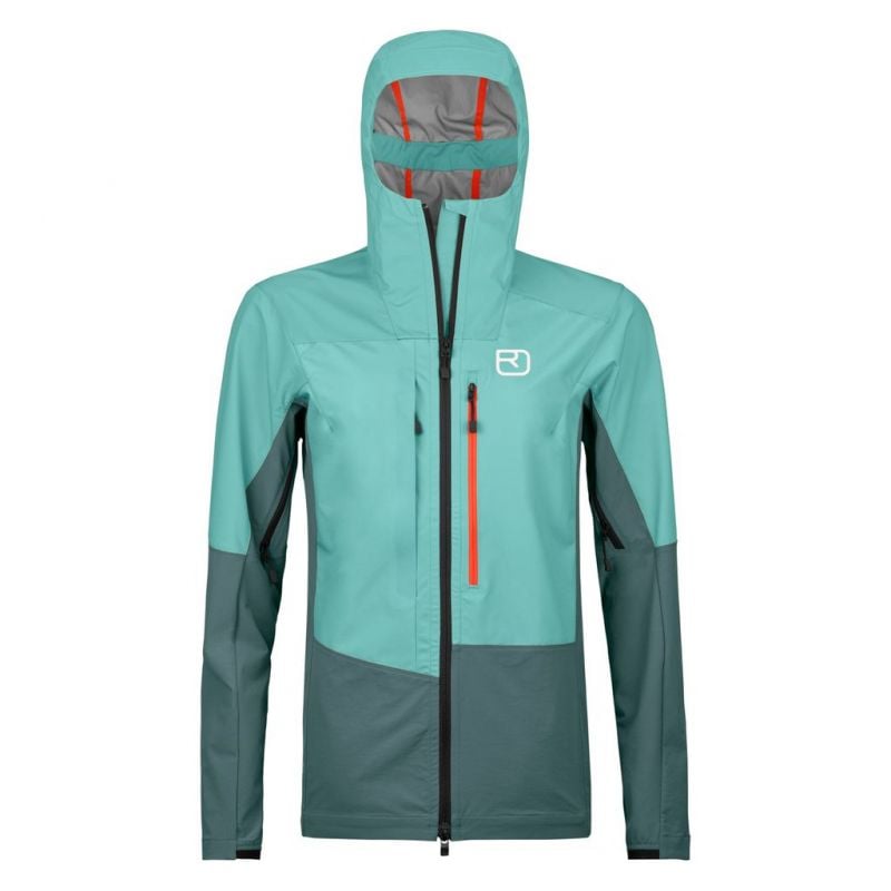 Ski jacket Ortovox MESOLA JACKET W (ice waterfall) Women's