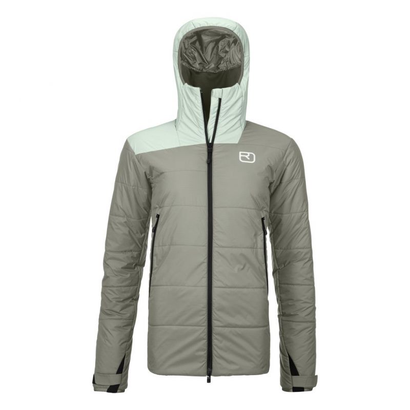 Skijacka Ortovox SWISSWOOL ZINAL JACKET W (grön salvia) Dam