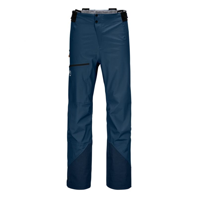 Pantalones de esquí de travesía para hombre Ortovox 3L ORTLER PANTS M (deep ocean)
