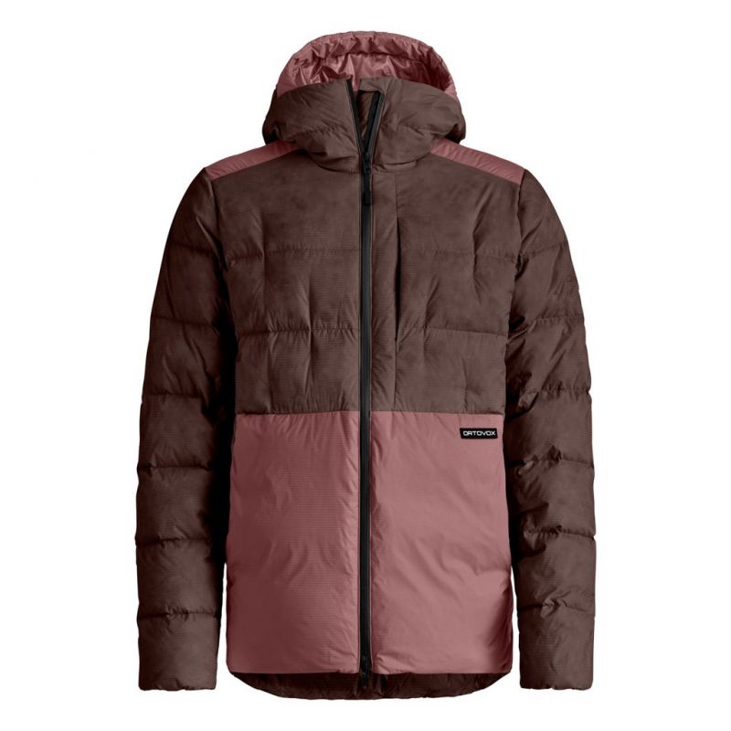 Doudoune Ortovox DOWNWOOL 270 JACKET W (mörk kastanj) Dam