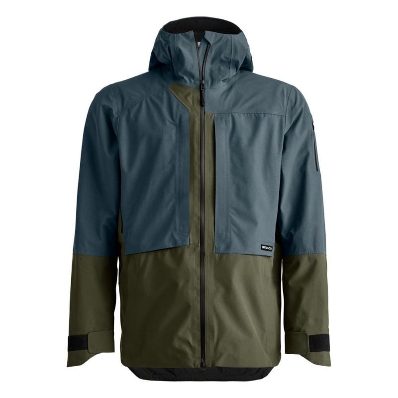 Giacca Ortovox RAVINE PLUS 3L JACKET M (grigio artico scuro) Uomo