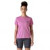 T-Shirt Patagonia W's Cap Cool Daily Graphic Shirt ('73 Skyline: Brisk Purple X-Dye) Frau