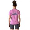 T-Shirt Patagonia W's Cap Cool Daily Graphic Shirt ('73 Skyline: Brisk Purple X-Dye) Frau