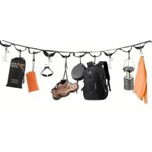 Campingseil Frendo PARACORDE MULTI DE CAMPING (SCHWARZ)