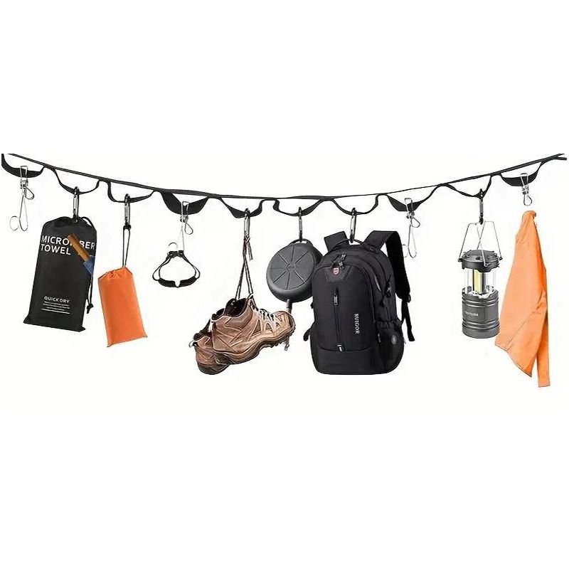 Corda da campeggio Frendo PARACORDE MULTI DE CAMPING (NERO)