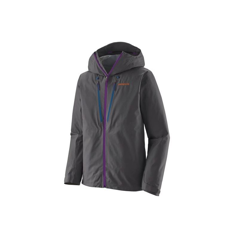 Patagonia M's Triolet Jkt (Forge Grey w/P6 Blue)