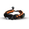 Frendo BRACCIALE DI SOPRAVVIVENZA IN PARACORD - NERO (NERO)