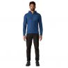 Polar Fleece Patagonia M's R1 Air Full-Zip Hoody (Clement Blue) Herre