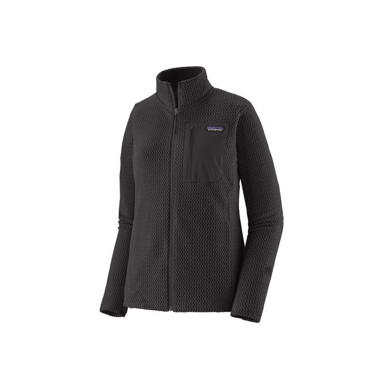 Polar fleece Patagonia W:n R1 Air Jkt (musta) Naisten